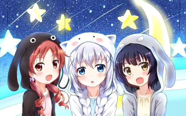 Anime Is the Order a Rabbit HD Desktop Wallpaper | Background Image