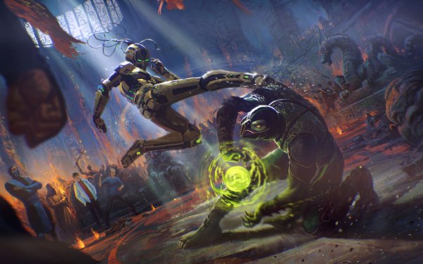 Video Game Mortal Kombat Sub-Zero Cyrax Reptile HD Wallpaper | Background Image