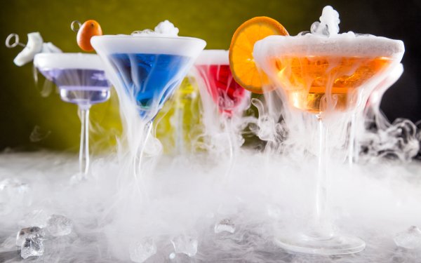 Food Cocktail Drink Glass Smoke HD Wallpaper | Background Image