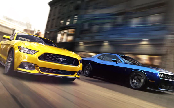  Mustang vs. Hellcat