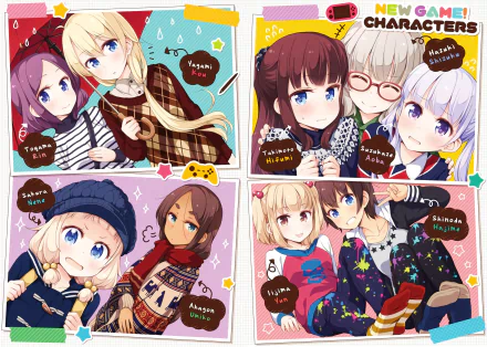 Anime New Game! HD Desktop Wallpaper | Background Image