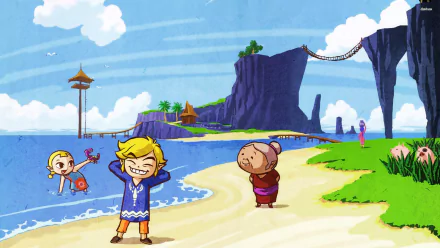 video game The Legend of Zelda: The Wind Waker HD Desktop Wallpaper | Background Image