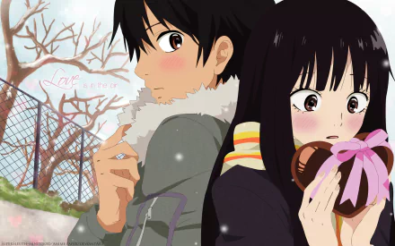 Shota Kazehaya Sawako Kuronuma Anime Kimi Ni Todoke HD Desktop Wallpaper | Background Image