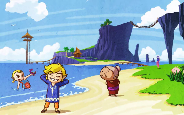 video game The Legend of Zelda: The Wind Waker HD Desktop Wallpaper | Background Image
