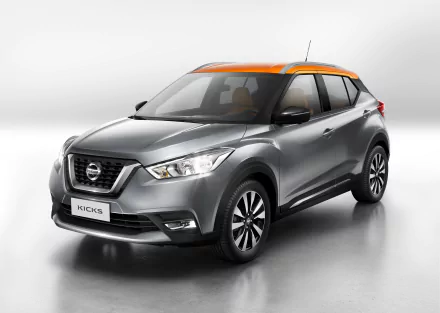 car SUV silver car Nissan vehicle Nissan Kicks HD Desktop Wallpaper | Background Image