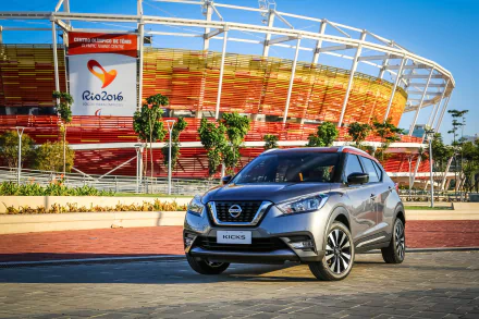 car SUV silver car Nissan vehicle Nissan Kicks HD Desktop Wallpaper | Background Image
