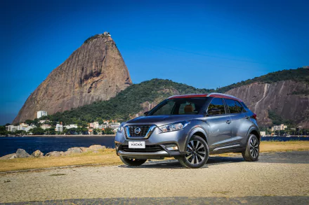 car SUV silver car Nissan vehicle Nissan Kicks HD Desktop Wallpaper | Background Image