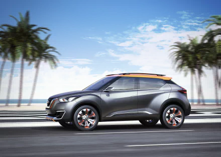 silver car car SUV Nissan vehicle Nissan Kicks HD Desktop Wallpaper | Background Image