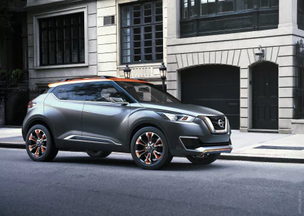 silver car car SUV Nissan vehicle Nissan Kicks HD Desktop Wallpaper | Background Image
