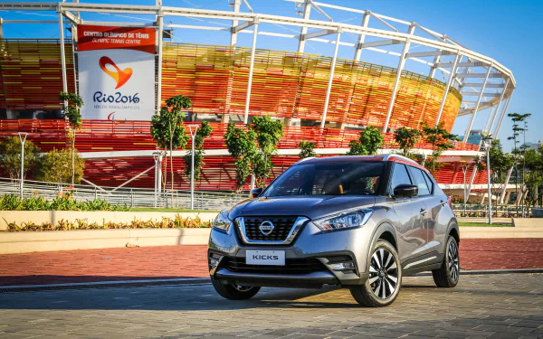 car SUV silver car Nissan vehicle Nissan Kicks HD Desktop Wallpaper | Background Image