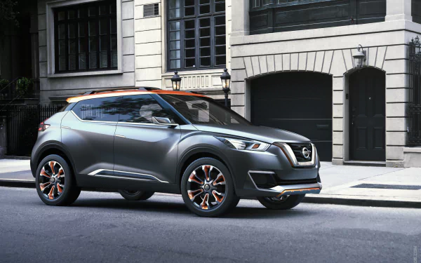 silver car car SUV Nissan vehicle Nissan Kicks HD Desktop Wallpaper | Background Image