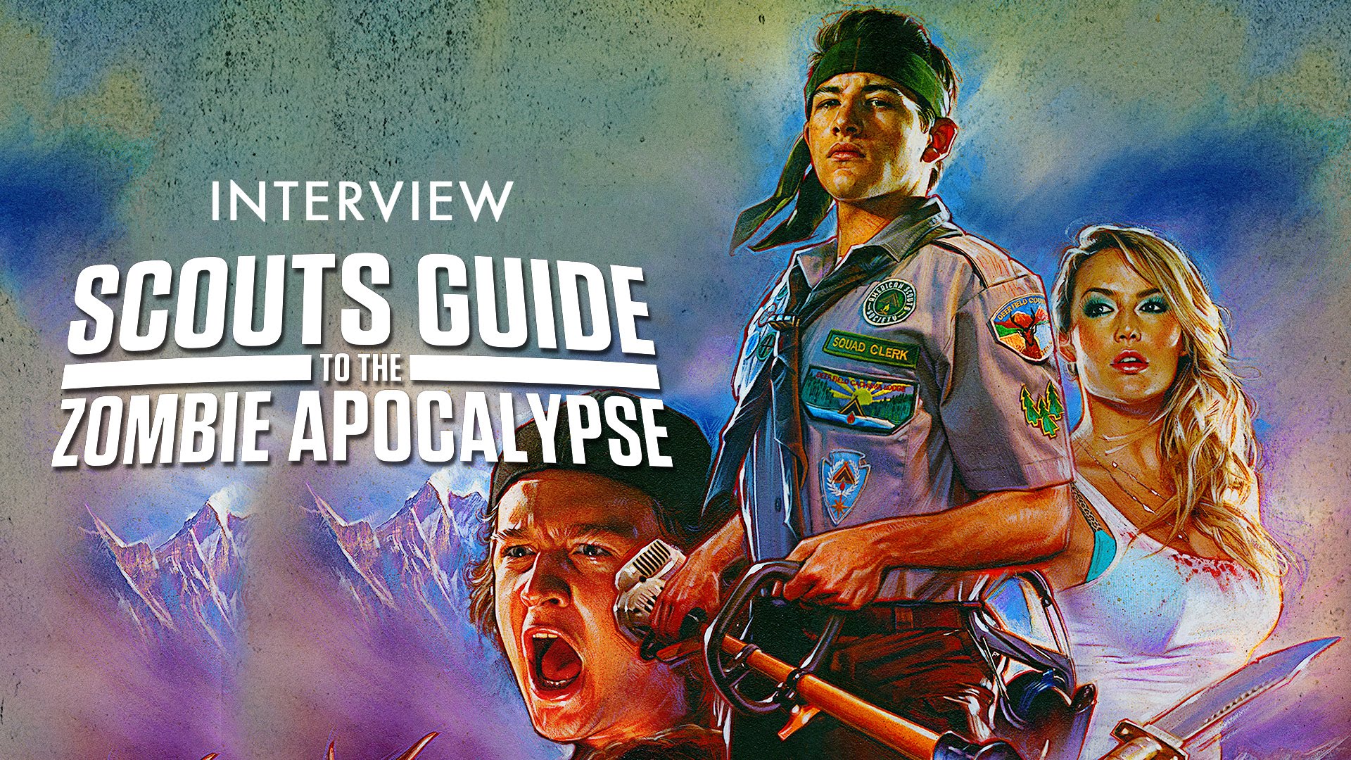 Scouts Guide To The Zombie Apocalypse HD Wallpaper Scouts Guide To The Zombie Apocalypse HD Wallpaper
