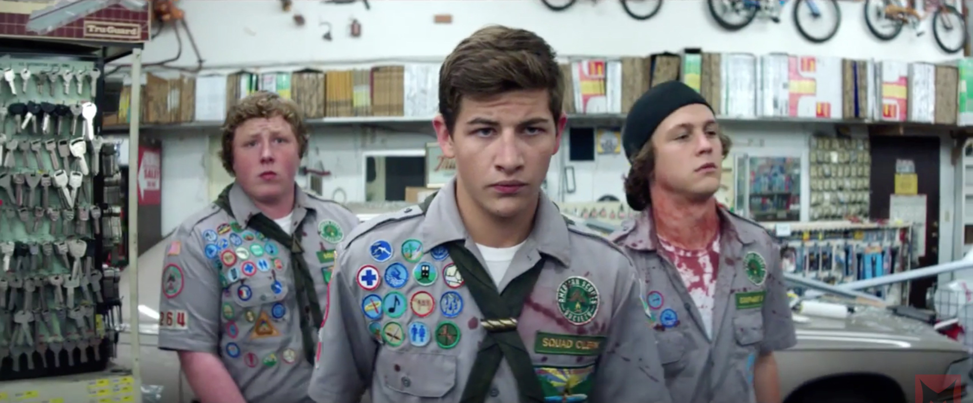 Scouts guide to the zombie apocalypse hd wallpaper