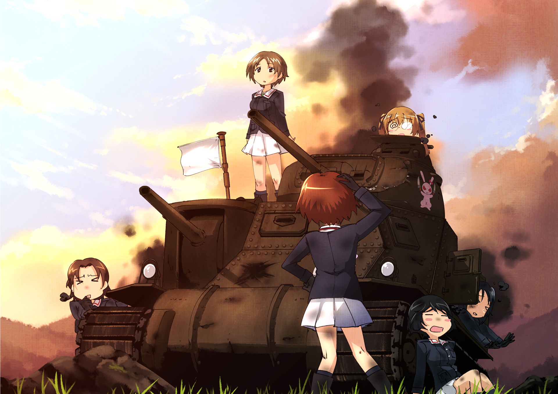 Download Anime Girls Und Panzer HD Wallpaper