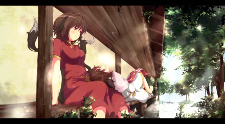 Chen (Touhou) Anime Touhou HD Desktop Wallpaper | Background Image