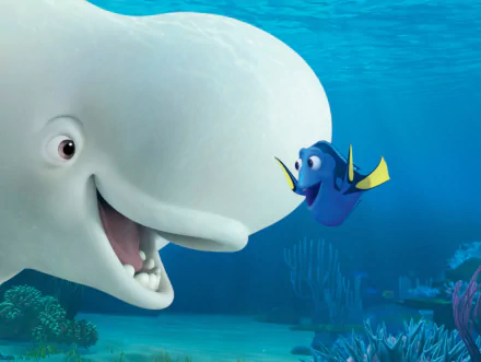 Bailey (Finding Dory) Dory (Finding Nemo) movie Finding Dory HD Desktop Wallpaper | Background Image