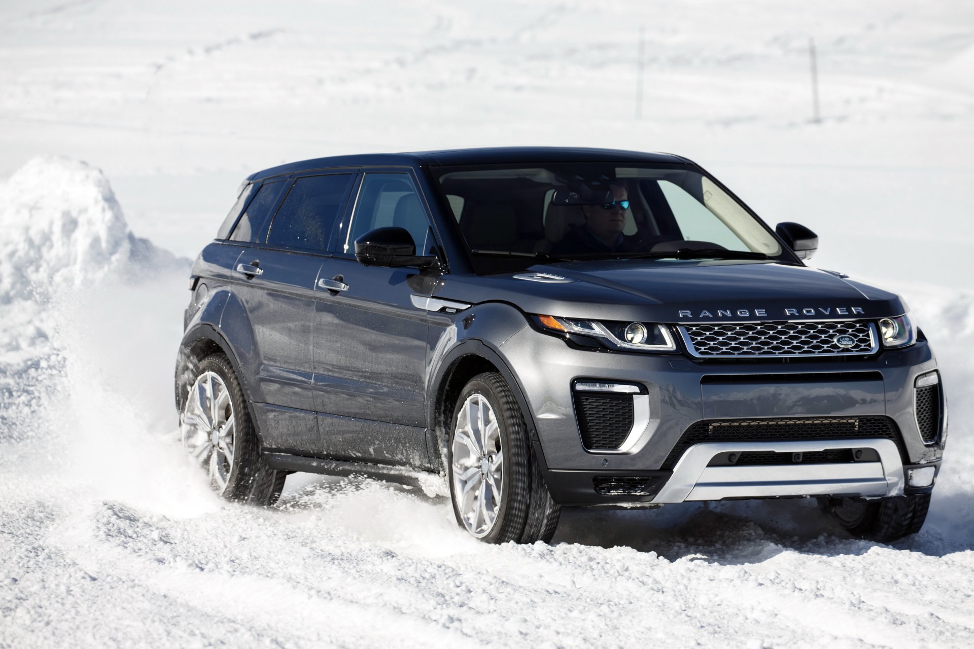 Download SUV Silver Car Car Land Rover Vehicle Range Rover Evoque 4k ...