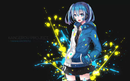 Takane 'Ene' Enomoto Anime Kagerou Project HD Desktop Wallpaper | Background Image