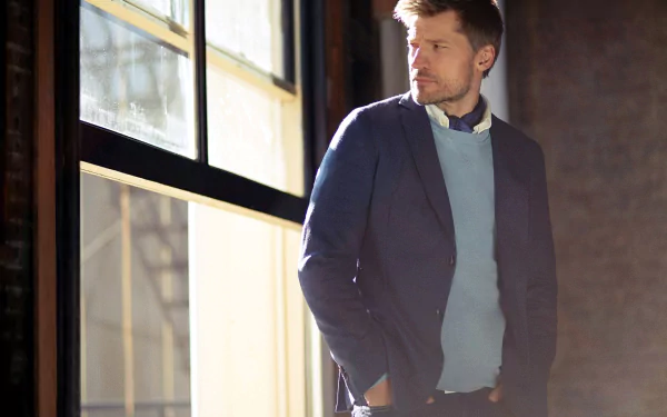 Danish actor Celebrity Nikolaj Coster-Waldau HD Desktop Wallpaper | Background Image