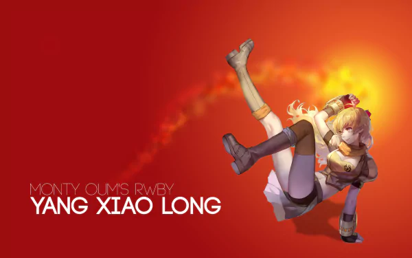 Yang Xiao Long Anime RWBY HD Desktop Wallpaper | Background Image