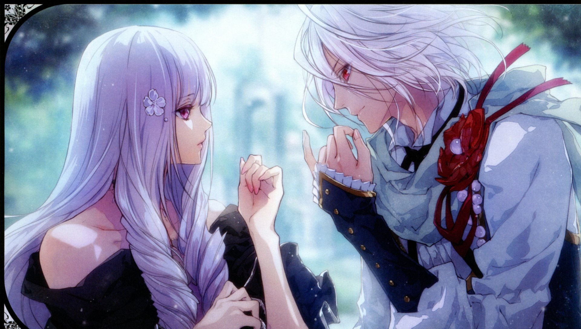 Download Anime Reine Des Fleurs 4k Ultra HD Wallpaper by Kagerou Usuba