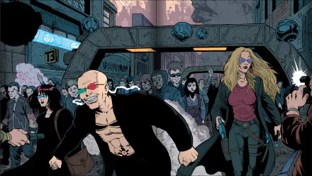 Comic Transmetropolitan HD Desktop Wallpaper | Background Image
