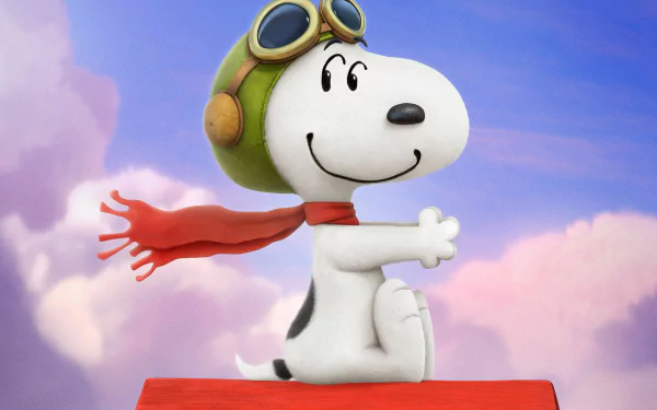  Snoopy as The Red Baron
