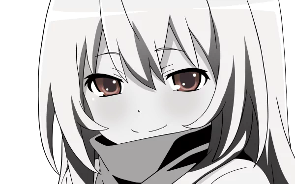 Close-up of a Toradora! anime character with light hair and brown eyes, rendered in a 4K Ultra HD style for PC desktop wallpaper and background.