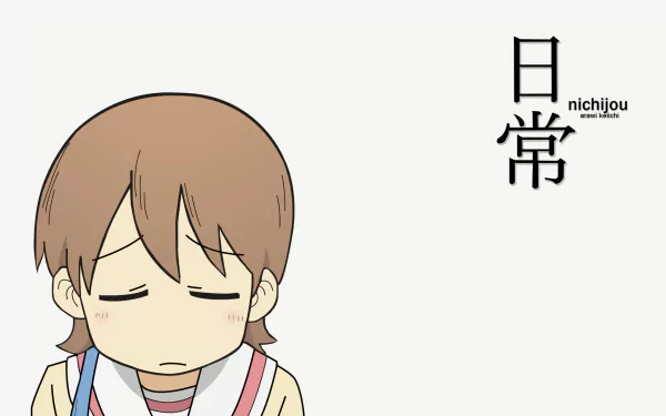 Yuuko Aioi Anime Nichijō HD Desktop Wallpaper | Background Image