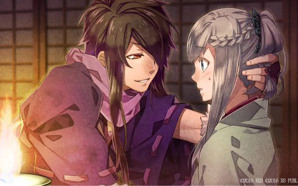 Anime Hyakka Hyakurou Sengoku Ninpou-chou HD Desktop Wallpaper | Background Image