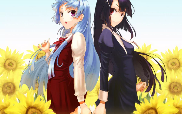 Anime Kannagi: Crazy Shrine Maidens HD Desktop Wallpaper | Background Image