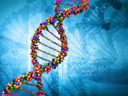 colorful colors molecule artistic DNA Structure HD Desktop Wallpaper | Background Image