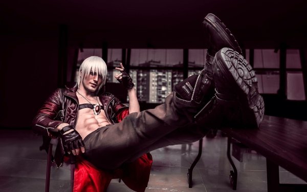 Men Cosplay Dante Devil May Cry Devil May Cry 3 HD Wallpaper | Background Image
