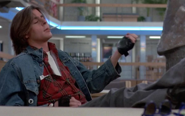 Judd Nelson John Bender movie The Breakfast Club HD Desktop Wallpaper | Background Image
