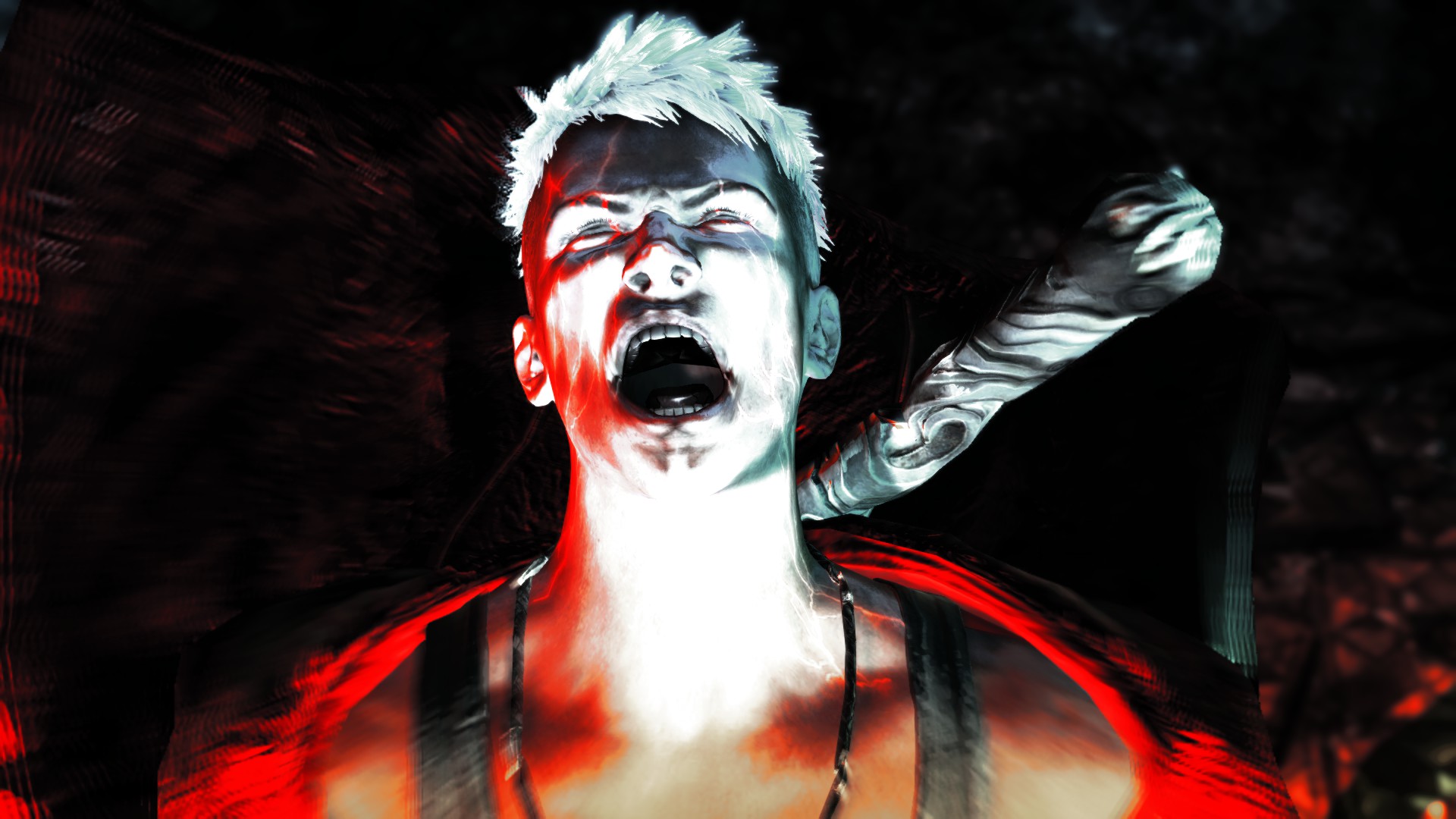 Download wallpaper the city, Dante, Dante, DmC, Devil May Cry 5