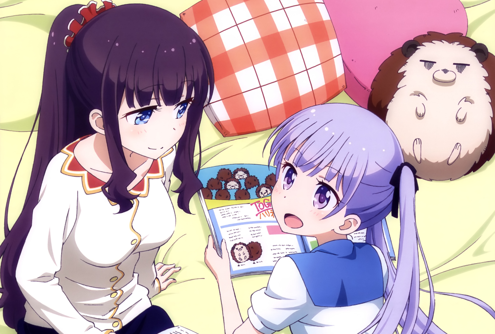 Download Hifumi Takimoto Aoba Suzukaze Anime New Game! 4k Ultra HD Wallpaper
