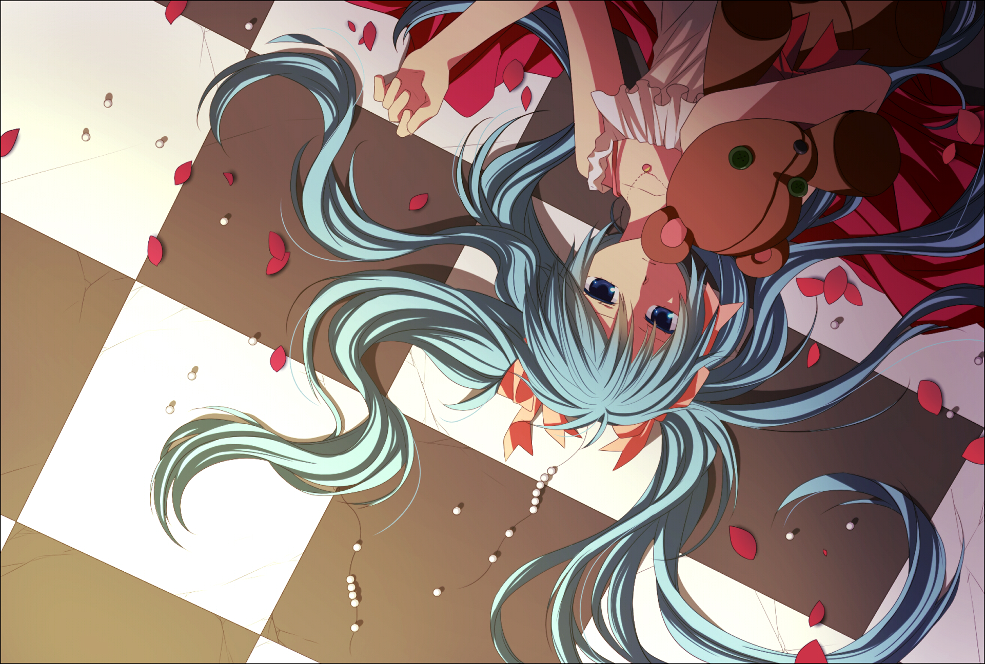 Download Hatsune Miku Anime Vocaloid HD Wallpaper