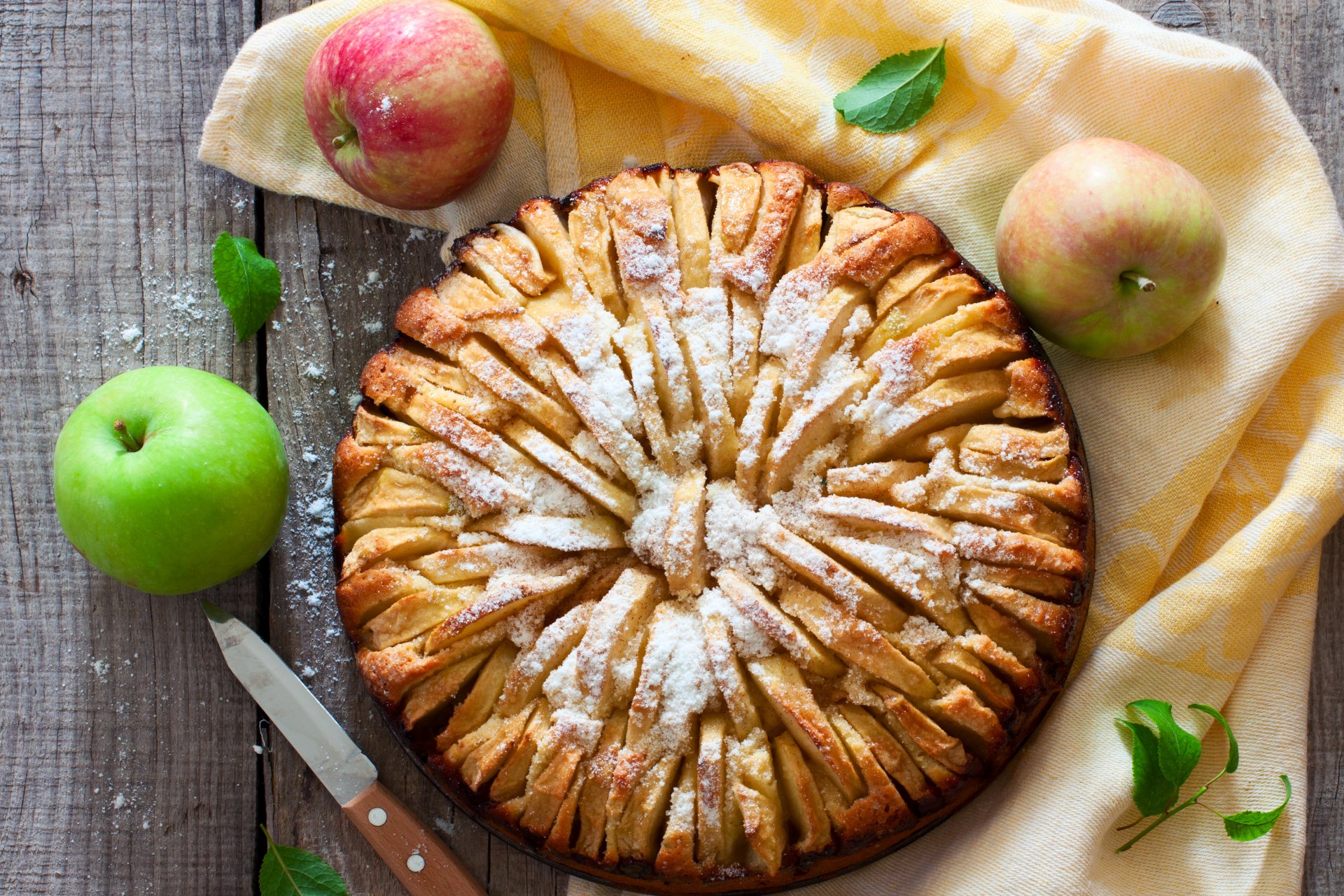 Download Apple Baking Food Pie 4k Ultra HD Wallpaper