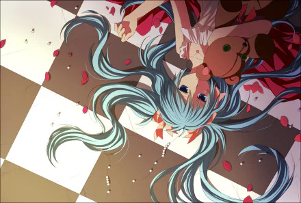Hatsune Miku Anime Vocaloid HD Desktop Wallpaper | Background Image