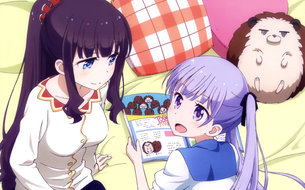 Hifumi Takimoto Aoba Suzukaze Anime New Game! HD Desktop Wallpaper | Background Image