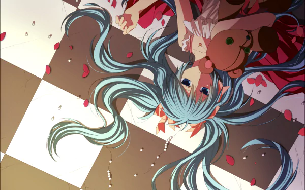 Hatsune Miku Anime Vocaloid HD Desktop Wallpaper | Background Image