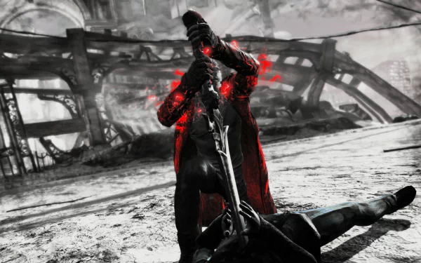 Dante (Devil May Cry) Devil May Cry Vergil (Devil May Cry) video game DmC: Devil may cry HD Desktop Wallpaper | Background Image