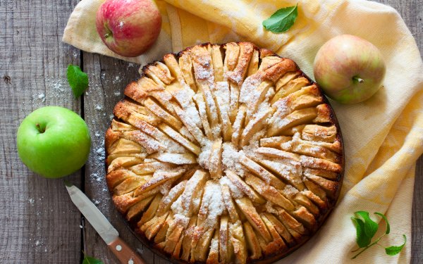 Food Pie Baking Apple HD Wallpaper | Background Image