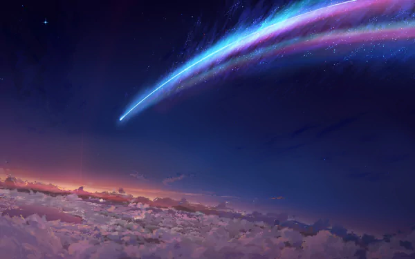 Your Name. sky Anime HD Desktop Wallpaper | Background Image