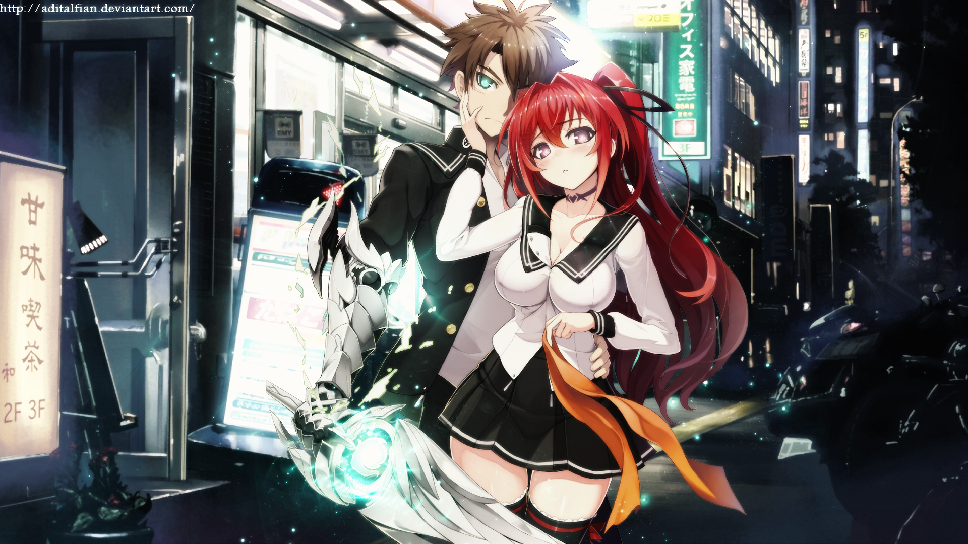 Download Anime Shinmai Maou No Testament HD Wallpaper by Aditalfian