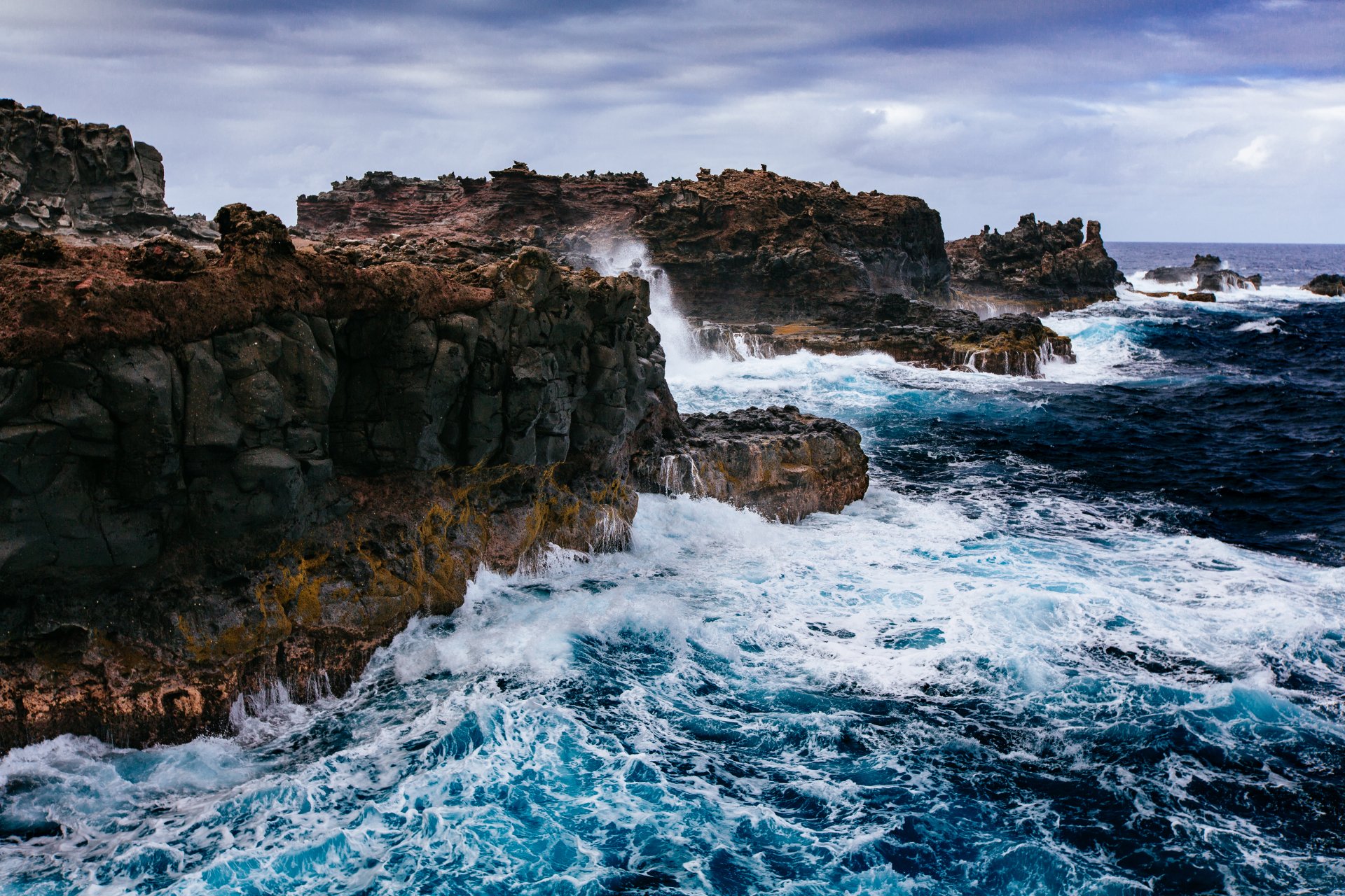 Cliffs And Ocean 5k Retina Ultra Hd Wallpaper Background Image