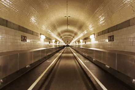  Elbe Tunnel, Hamburg, Germany