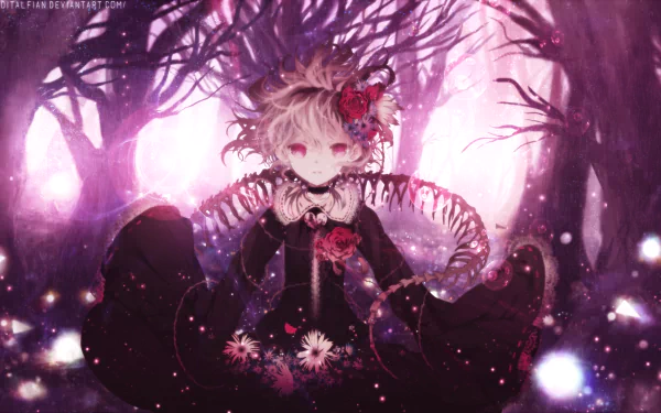 Satori Komeiji Anime Touhou HD Desktop Wallpaper | Background Image