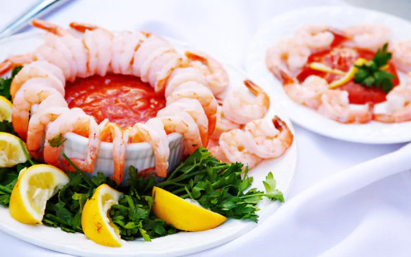 seafood sauce food shrimp HD Desktop Wallpaper | Background Image