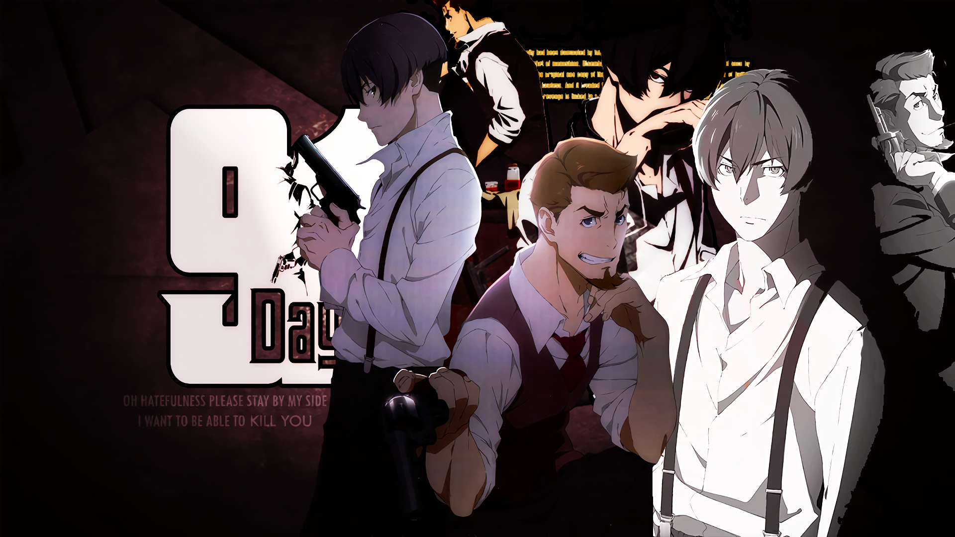 Download Nero Vanetti Avilio Bruno Angelo Lagusa Anime 91 Days HD Wallpaper